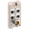 Répartiteur pour actionneurs, capteurs 2 signaux enfichable M12 LED 2 signaux enfichable ASBSV-R 4-fois sans LED